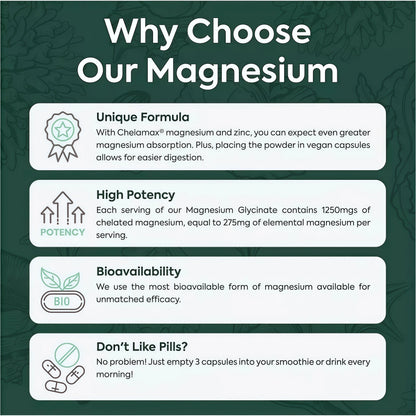 Pure Magnesium Glycinate